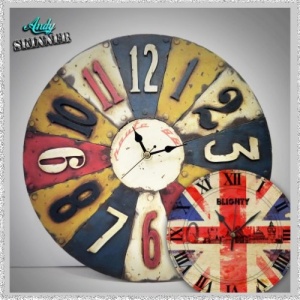 Andy Skinner Reversible Clock Small